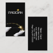 Magic Magician Card Poker Trick Unterhaltung Visitenkarte (Vorne/Hinten)