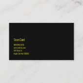 Magic Magician Card Poker Trick Unterhaltung Visitenkarte (Rückseite)