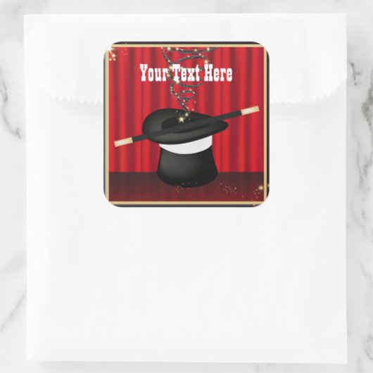 Magic Magician Custom Stickers (Tasche)