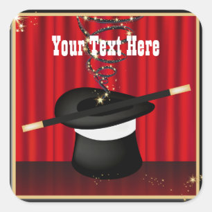 Magic Magician Custom Stickers