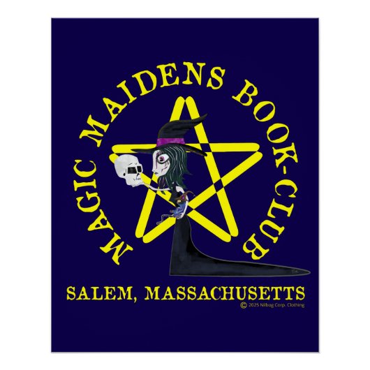 Magic Maidens Book club Poster (Vorderseite)
