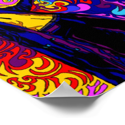 Magic Man Poster (Ecke)