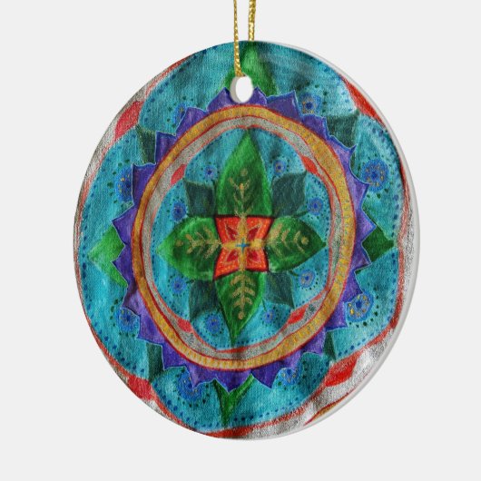 Magic Mandala Circle Ornament (Links)