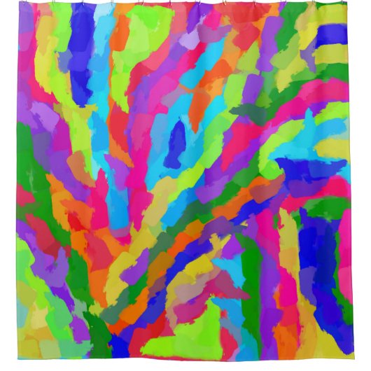 Magic Marker Duschvorhang (Vorderseite)