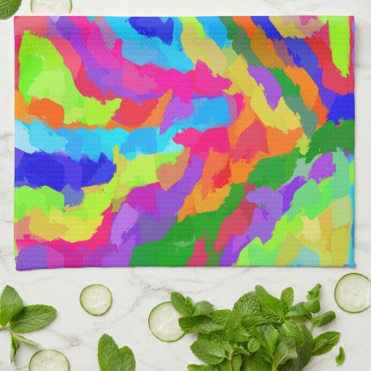 Magic Marker Geschirrtuch (Gefaltet)