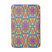 Magic Marker Kaleidoskop Badematte (Vorderseite Vertikal)