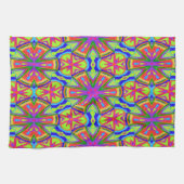Magic Marker Kaleidoskop Geschirrtuch (Horizontal)