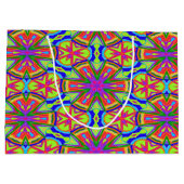 Magic Marker Kaleidoskop Große Geschenktüte (Rückseite)