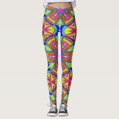 Magic Marker Kaleidoskop Leggings (Vorderseite)