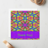 Magic Marker Kaleidoskop Mitteilungskarte (Vorderseite/Rückseite Beispiel)