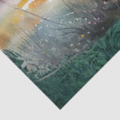 Magic Marsh Morning - Kaffee in Blume im Fenster Seidenpapier (Ausschnitt)