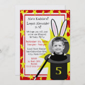 Magic Me Birthday Einladung (Vorne/Hinten)