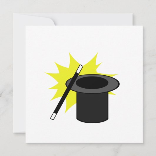 Magic Me Foto Einladung (Rückseite)