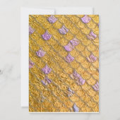 Magic Mermaid Birthday Party Einladung (Rückseite)