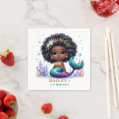 Magic Mermaid Birthday Party Serviette (Beispiel)
