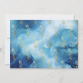 Magic Mermaids Geburtstag Einladung (Rückseite)