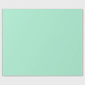 Magic Mint Green Geschenkpapier (Flach)