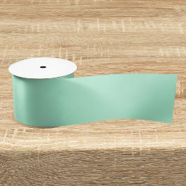 Magic Mint Solid Color Satinband