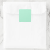 Magic Mint Stickers; wählen Sie Form Quadratischer Aufkleber (Tasche)