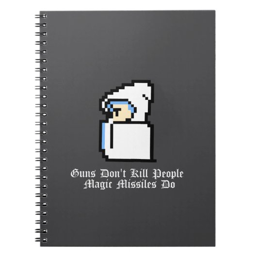 Magic Missiles-Notebook Notizblock (Vorderseite)