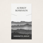 Magic Misty Mountains Black Necklace Display Card (Vorderseite)