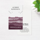 Magic Misty Mountains Red Display Card (Schreibtisch)