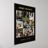 Magic Moments Custom Foto Collage Foil Print Foliendrucke (Ablage )