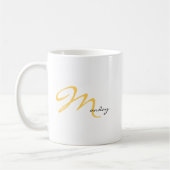 Magic Monday Motivation New Start Typography Kaffeetasse (Links)