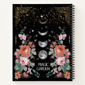 Magic Moon Garden Notizblock (Rückseite)
