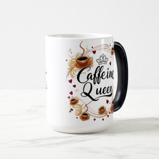 Magic Morphing Tasse für Kaffeeliebhaber (VorderseiteRechts)