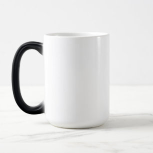 Magic Morphing White Tasse 11/15oz Color-Changer T