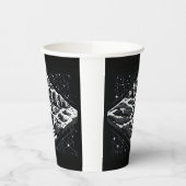 Magic Mountain Map Pappbecher (Links)