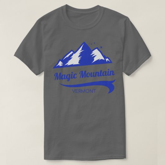 Magic Mountain Ski Vermont 1 T-Shirt (Design vorne)