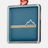 Magic Mountain, Vermont Ornament Aus Metall (Links)