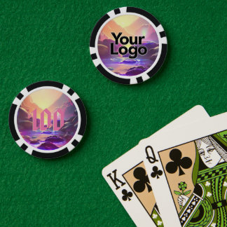 Magic Mountains Poker Party Corporate Business Pokerchips