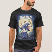 Magic – Mouse Wizard Halloween TinyFur Tee (Vorderseite)