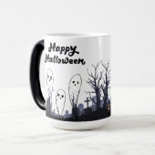 magic mug with Halloween design Verwandlungstasse (Vorderseite Links)