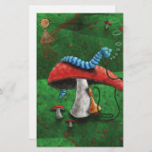 Magic Mushroom Briefpapier (Vorne/Hinten)