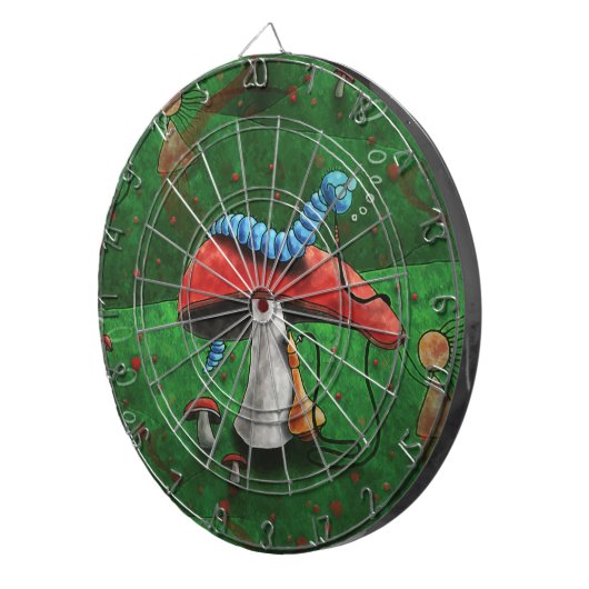 Magic Mushroom Dartscheibe (Vorderseite rechts)