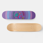 Magic Mushroom - EoR-Skateboards Skateboard (Horizontal)