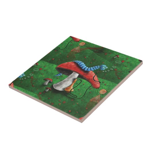 Magic Mushroom Fliese (Seite)