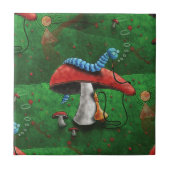 Magic Mushroom Fliese (Vorderseite)