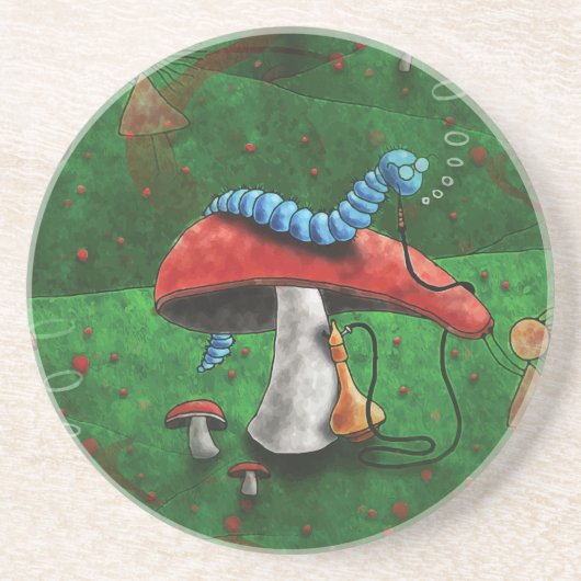 Magic Mushroom Getränkeuntersetzer (Vorne)