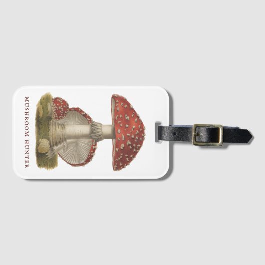 Magic Mushroom Hunter Gepäckanhänger (Vorderseite (Horizontal))