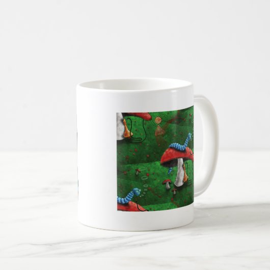Magic Mushroom Kaffeetasse (VorderseiteRechts)