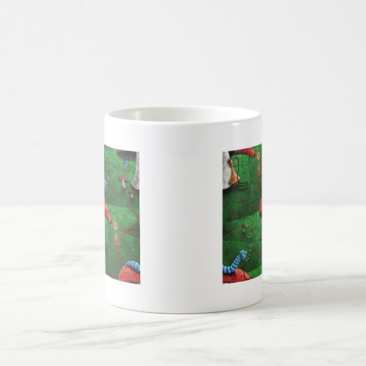 Magic Mushroom Kaffeetasse (Mittel)