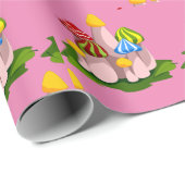 Magic Mushroom Kathedrale Thunder_Cove Geschenkpapier (Rolleneckpunkt)