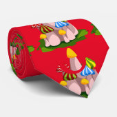 Magic Mushroom Kathedrale Thunder_Cove Krawatte (Gerollt)