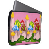 Magic Mushroom Kathedrale Thunder_Cove Laptopschutzhülle (Vorne Rechts)