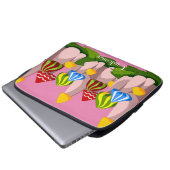 Magic Mushroom Kathedrale Thunder_Cove Laptopschutzhülle (Vorne Knopf)